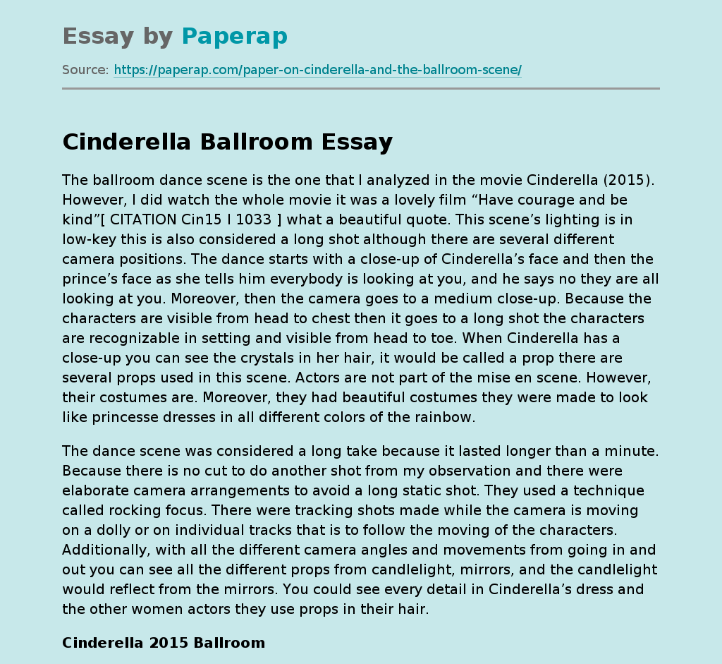 Cinderella Ballroom