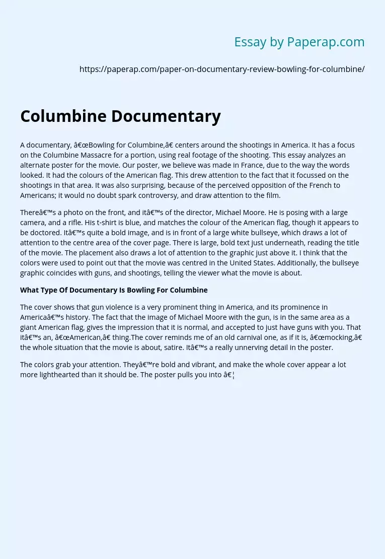 Columbine Documentary