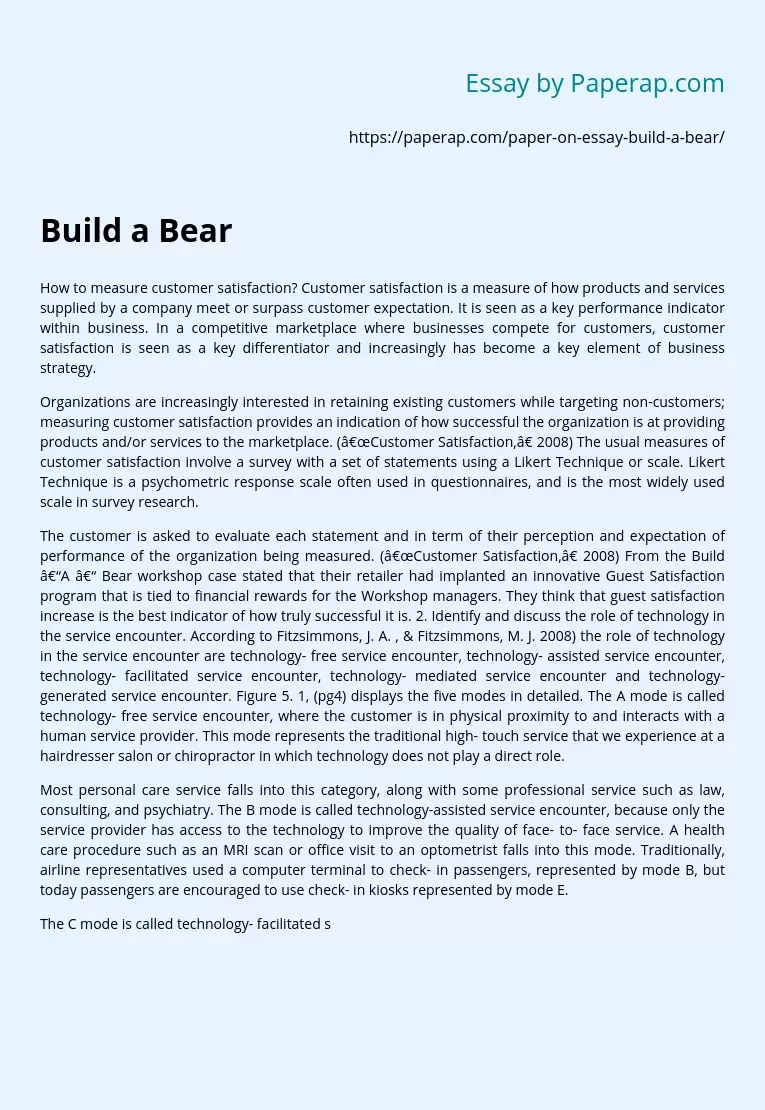 Build a Bear