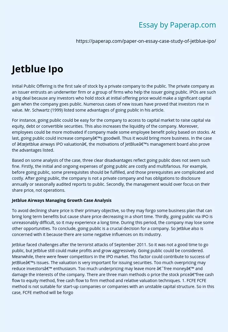 IPO Basics: Selling Stock to the Public