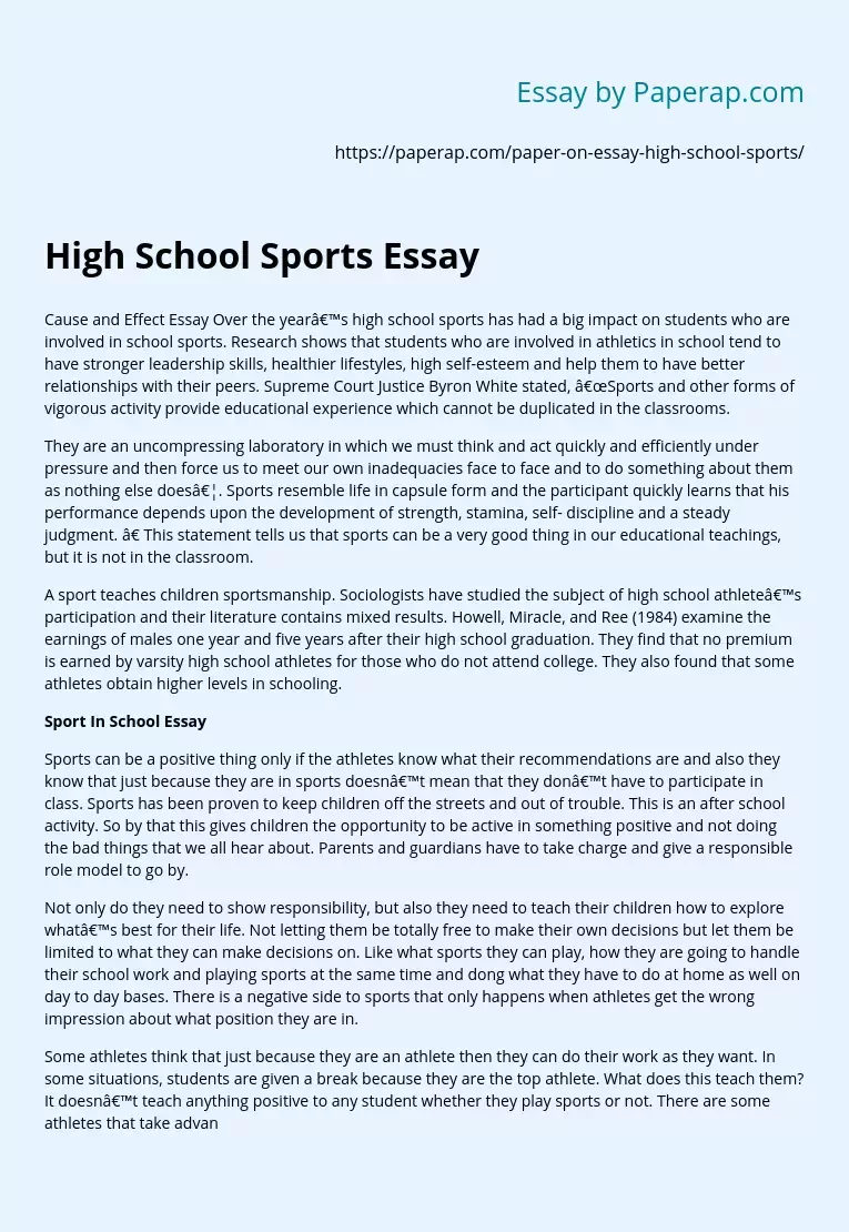 Реферат: Violence In Sports Essay Research Paper Sports