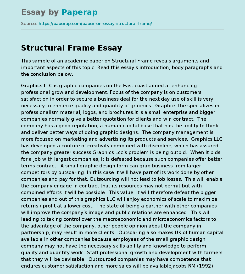 Structural Frame