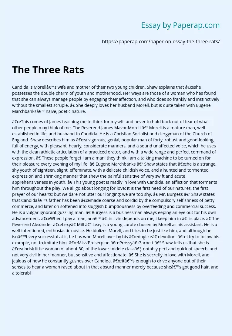 The Three Rats