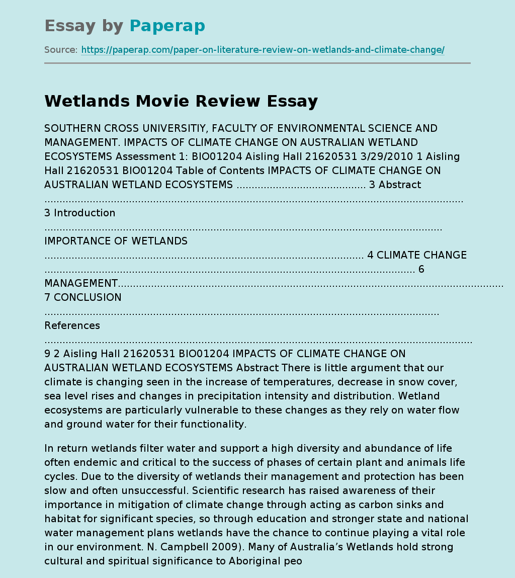 Wetlands Movie Review