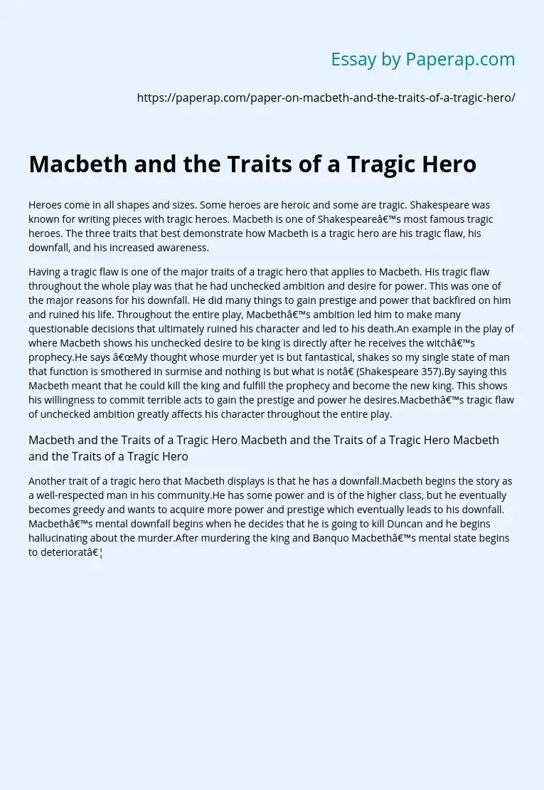 ks3-english-shakespeare-macbeth-definition-of-tragedy-tragic-flaw