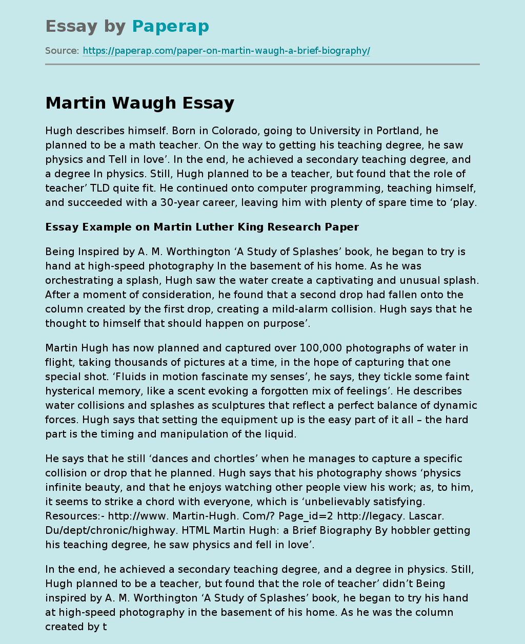 Martin Waugh