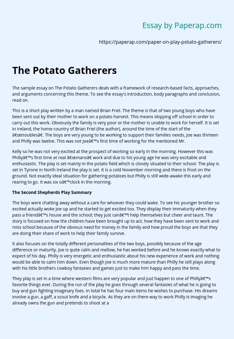 The Potato Gatherers