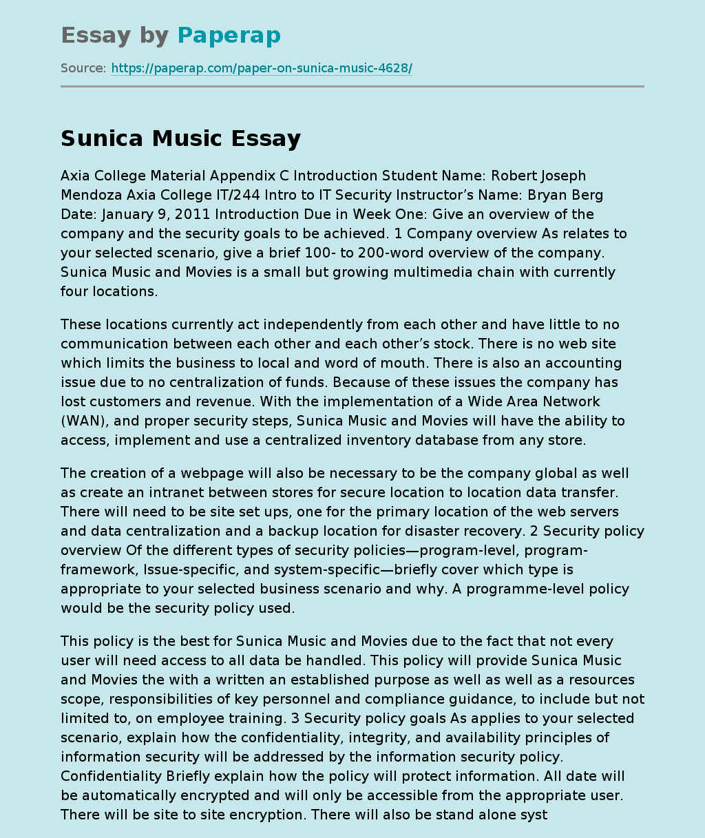 Sunica Music and Movies