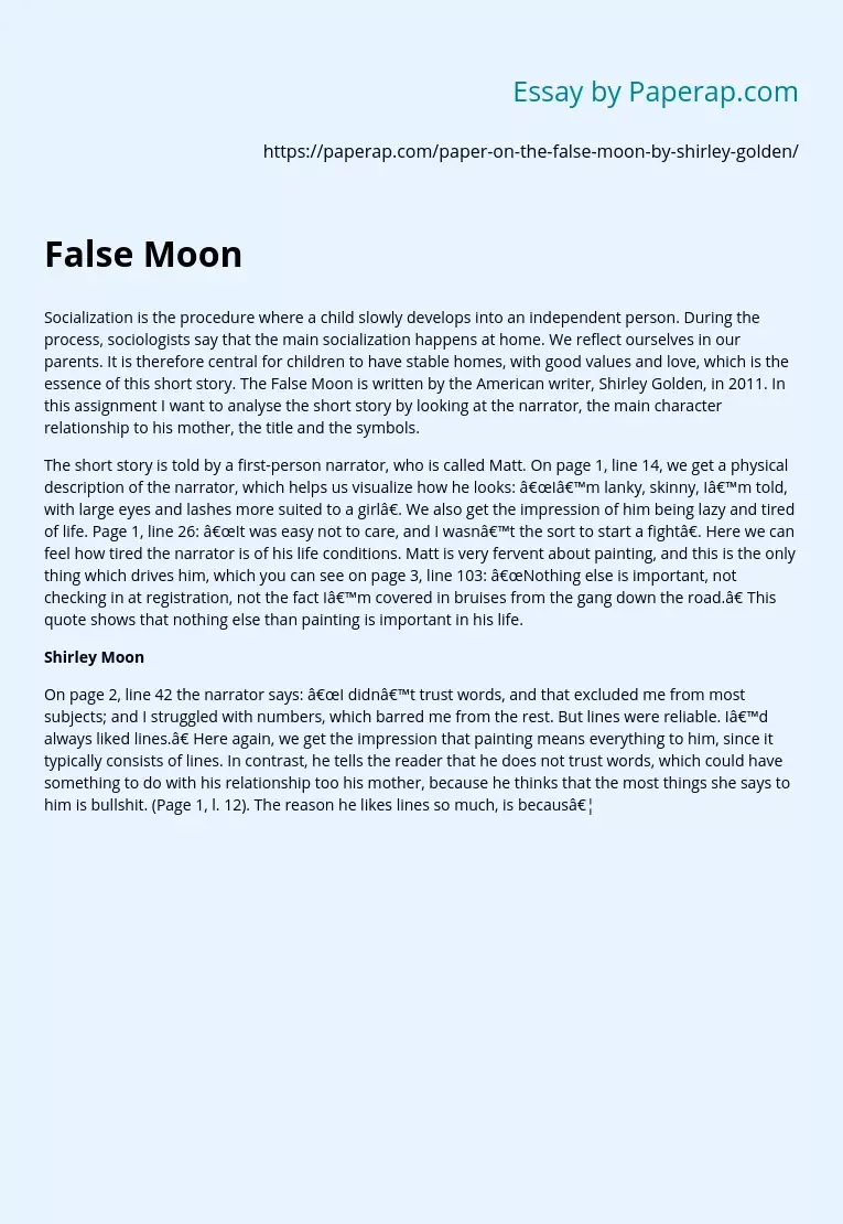 False Moon